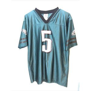 Donovan McNabb Football Jersey- Mens XL 18-20. Philadelphia Eagles #5-Green.